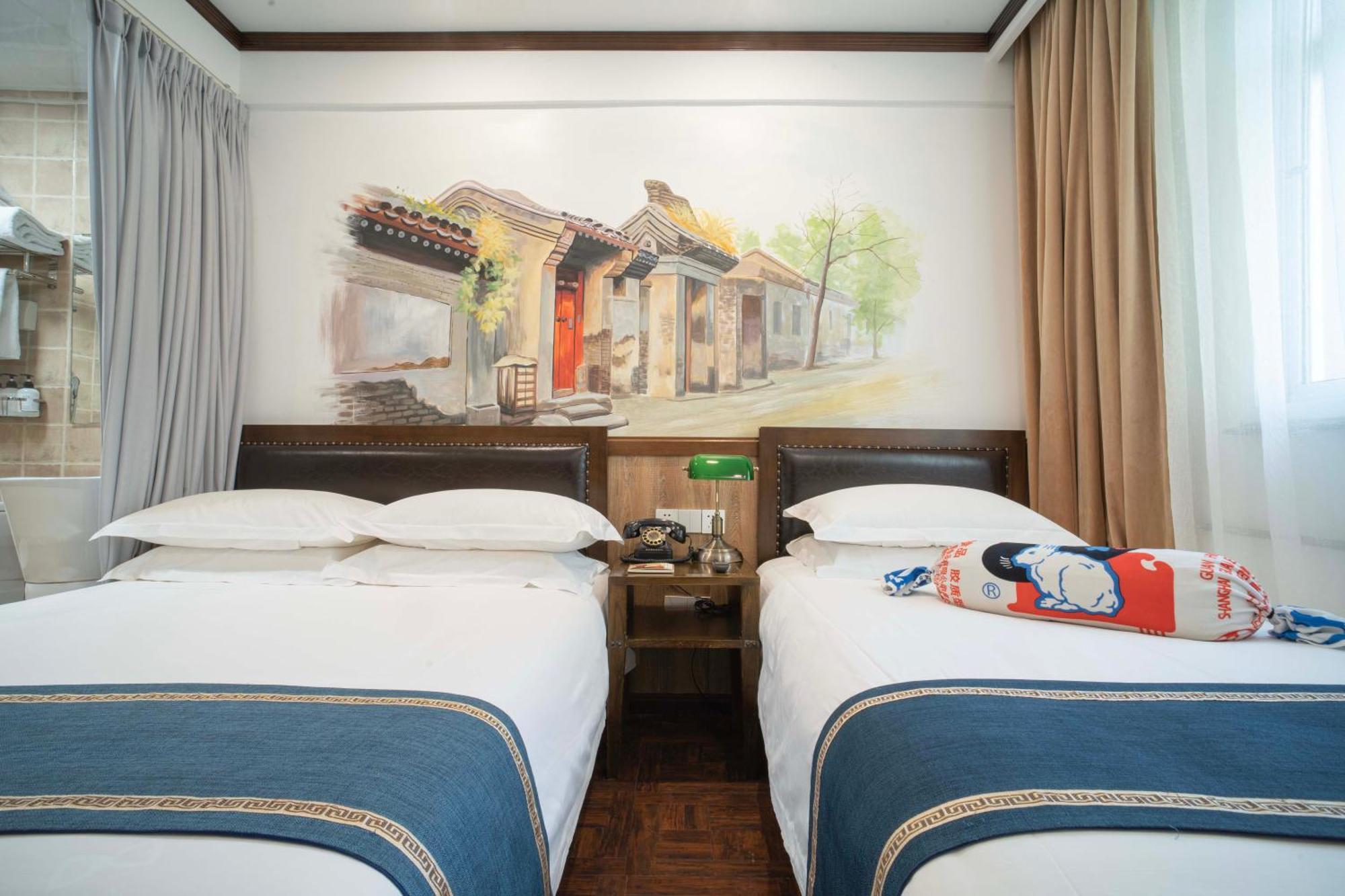 Nost Algia Hotel - Near Beijing Yonghe Lama Temple, Ghost Street, Beihai Park, Jingshan Park, Drum Tower, Houhai Bar Street, Tian'Anmen Square, Located In Beijing Traditional Hutongs, 5 Minutes Away From Subway, Free Laundry Serive Zewnętrze zdjęcie